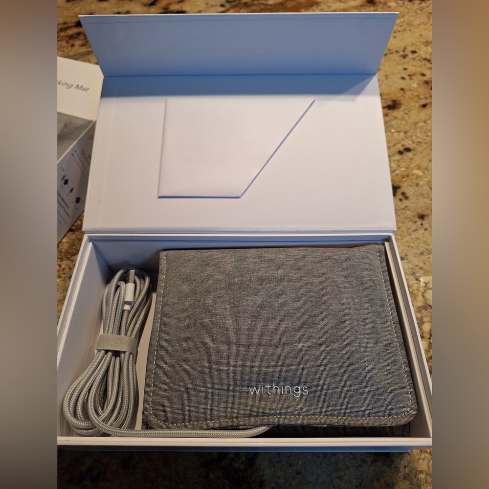 Withings Gray Sleep Tracking Mat for Under Mattress